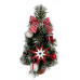 RED & WHITE ALBERO DA TAVOLO CM.30 (12pz)